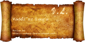 Vadász Laura névjegykártya